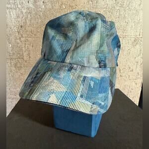 Lululemon Athletica Blue Patterned Hat